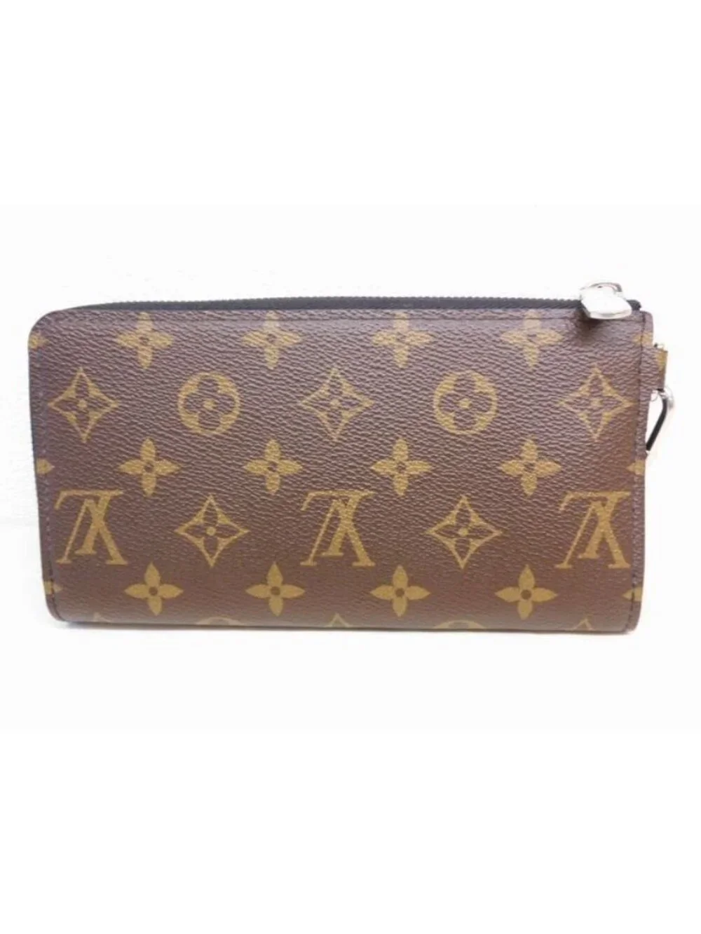 Louis Vuitton Monogram Macassar Zippy Dragonne Wallet